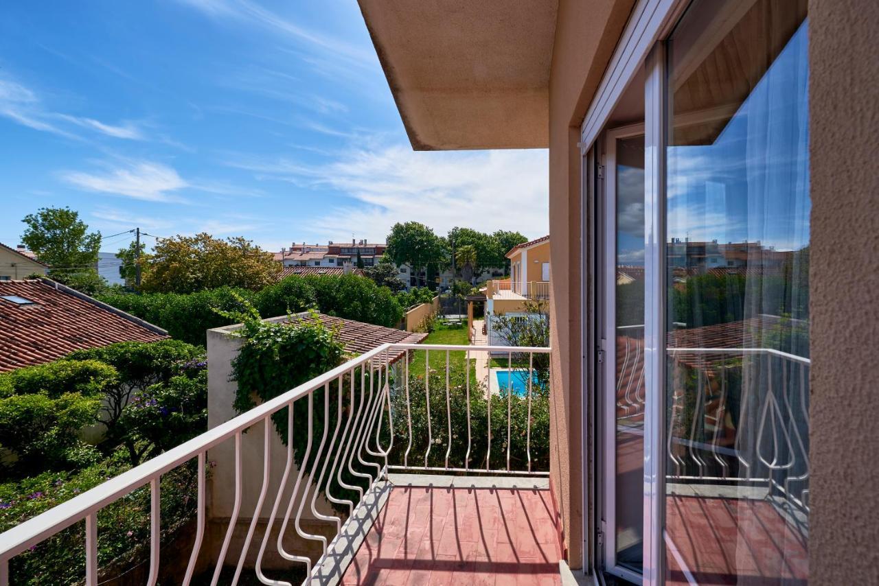 Bright Apartment With Garden In Cascaes Exterior foto